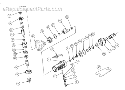Part Location Diagram of 6156561900 Chicago Pneumatic Rubber Gasket